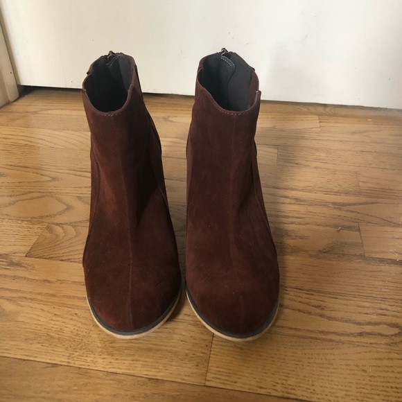 Michael Antonio brown heeled ankle boots - Picture 3 of 4